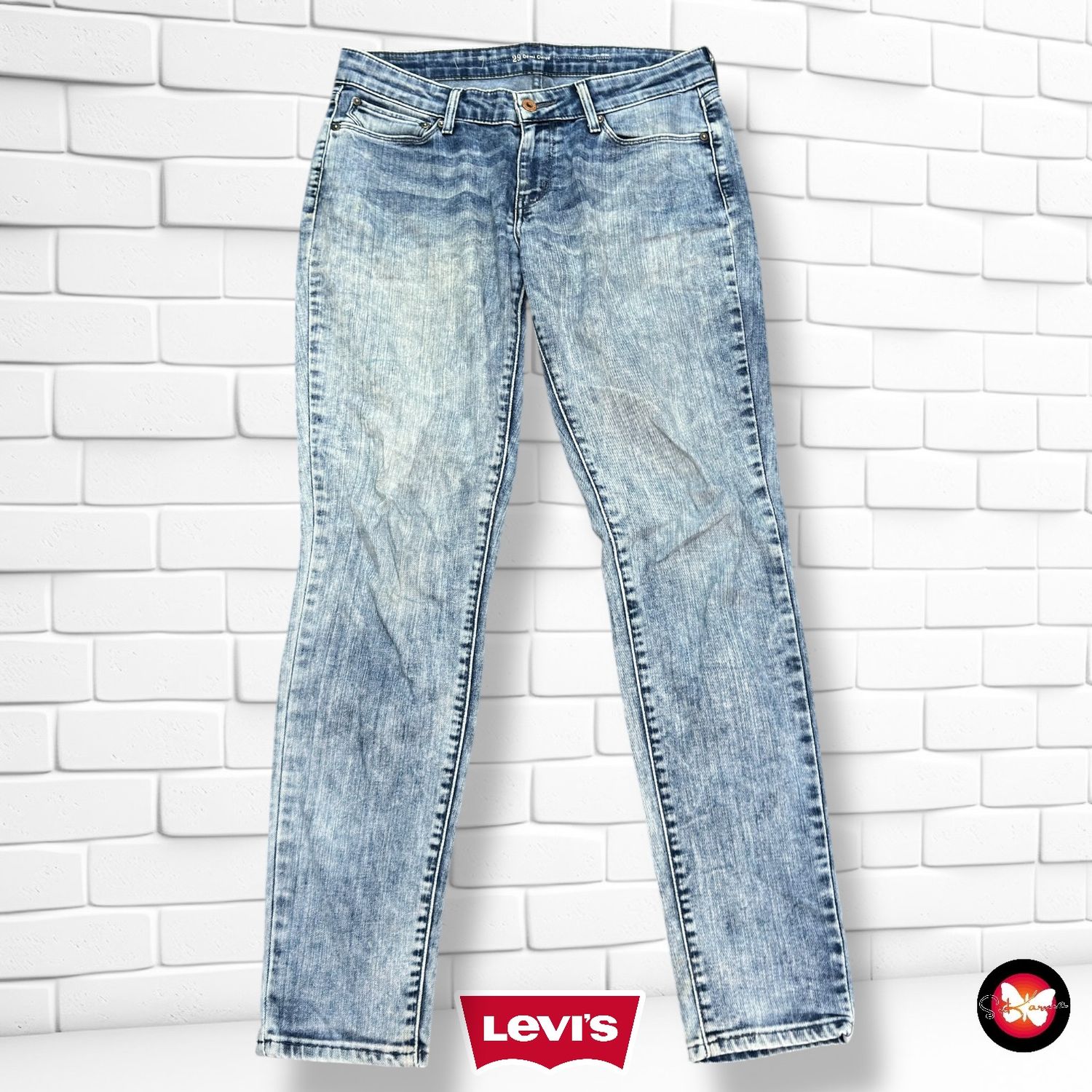 **HOY** Pantalón vaquero LEVI’S DEMI CURVE Talla M/L (W29) (grande)