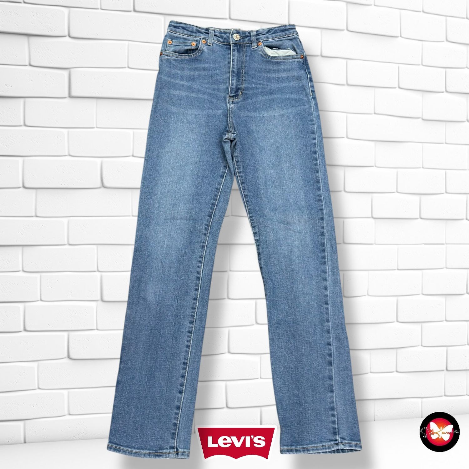 **HOY** Pantalón vaquero LEVI’S RIBCAGE STRAIGHT ANKLE Talla 14 años