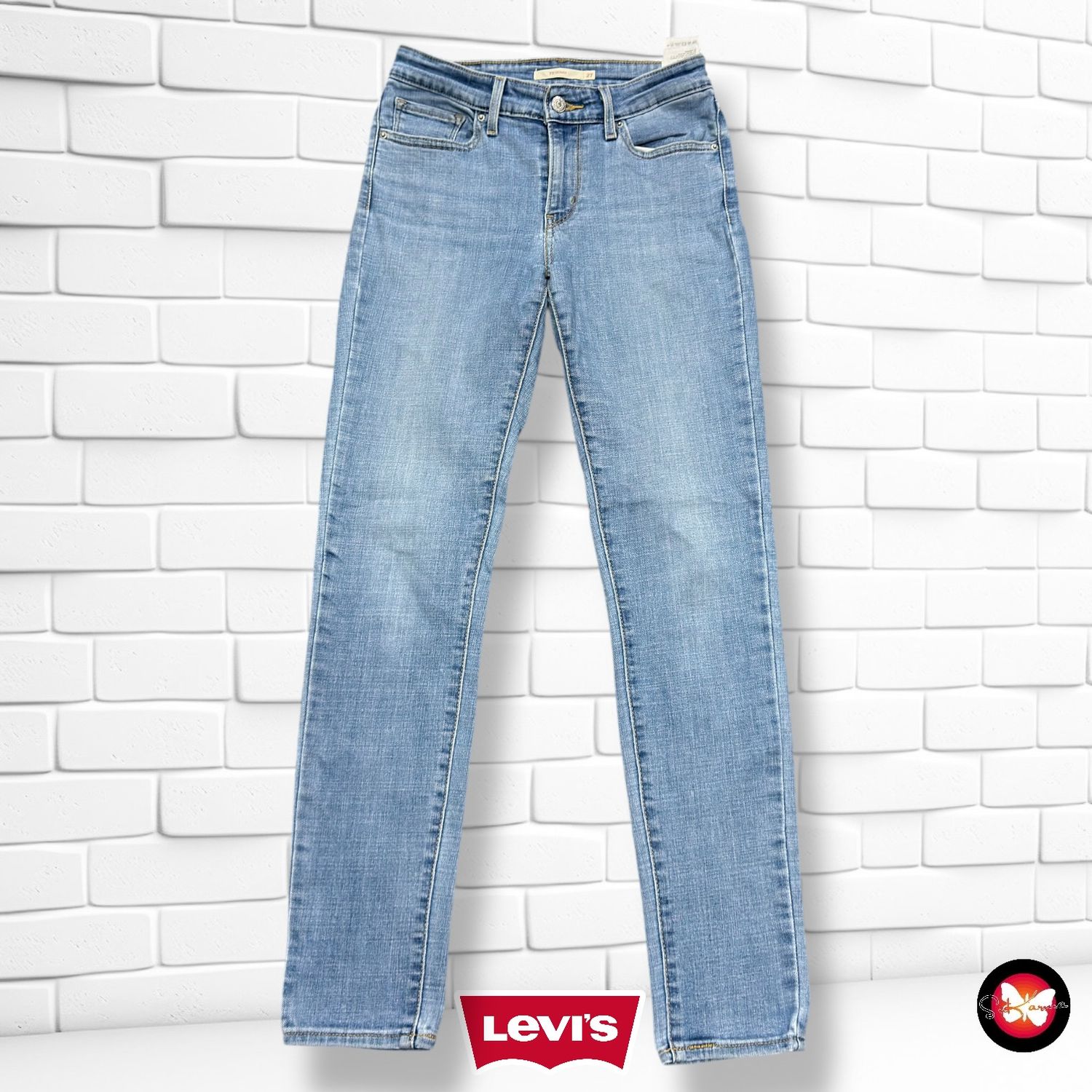 **HOY** Pantalón vaquero LEVI’S 711 SKINNY Talla S/M (W27)