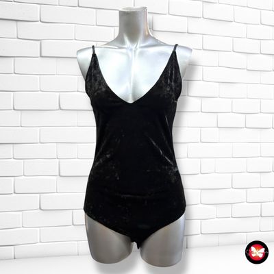 **HOY** Body de noche de terciopelo H&M color Negro Talla S