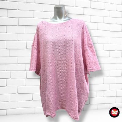 **HOY** Blusa caladita SHEIN CURVE color Rosa Talla 4XL