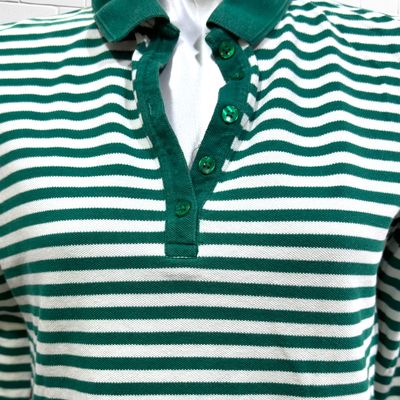 **HOY** Camiseta de rayas MONTEGO color Verde y blanco Talla S