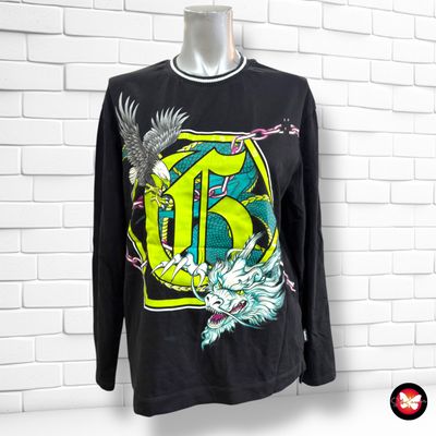 **HOY** Camiseta de manga larga estampada GULLIVER color Negro Talla L