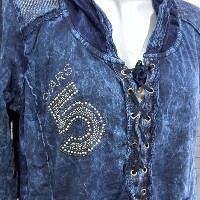 **HOY** Camiseta con capucha  color Azul Talla 42