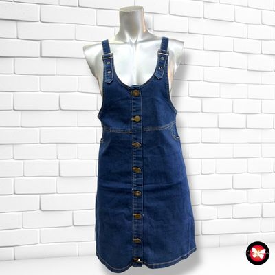 Peto vaquero color Azul vaquero Talla S