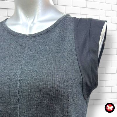 **HOY** Vestido sin mangas PULL&amp;BEAR color Gris y negro Talla M