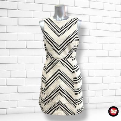 **HOY** Vestido tweed H&amp;M color Hueso y negro Talla 38