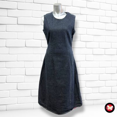 **HOY** Vestido midi sin mangas LOLA ESPELETA color Azul vaquero Talla M
