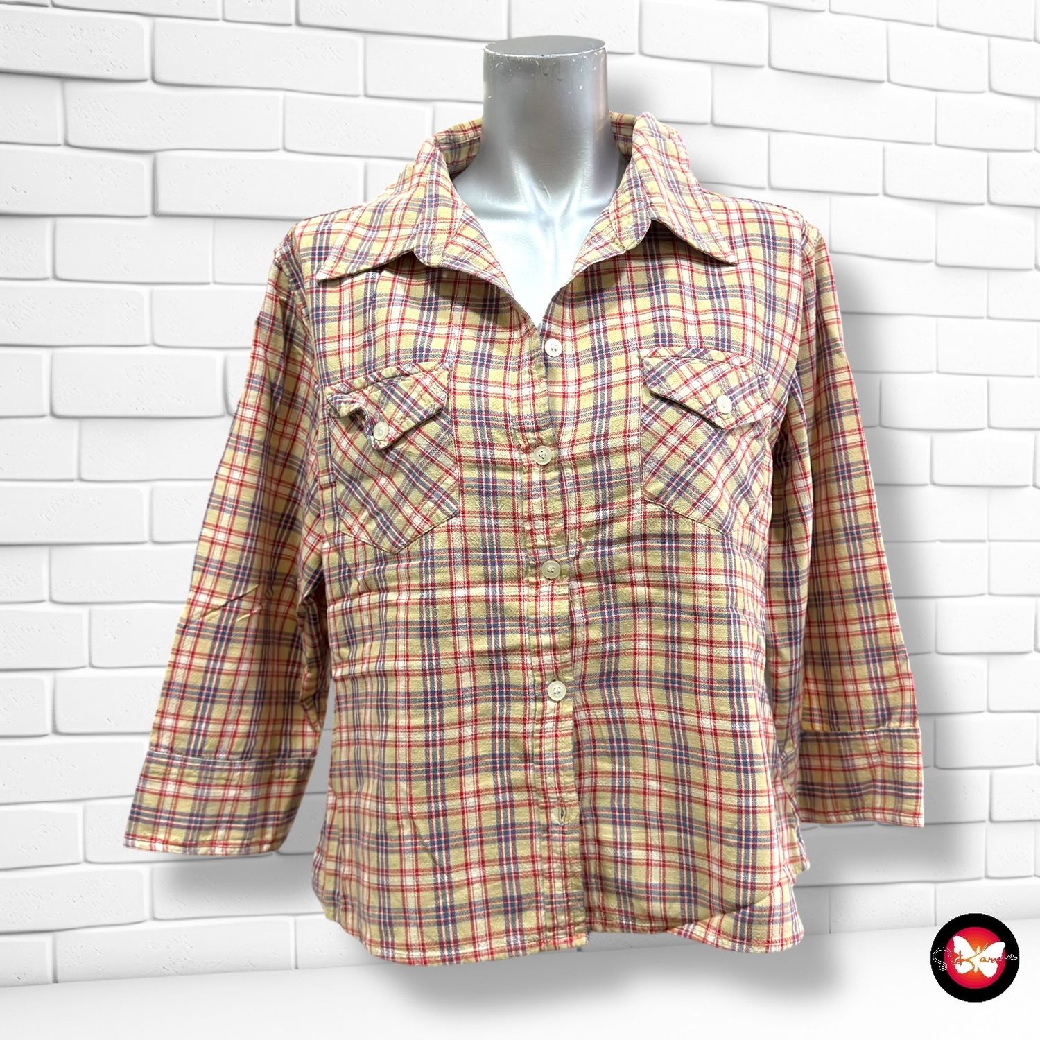 **HOY** Camisa cropped de media manga NEW LOOK color Varios Talla 46 (18UK)