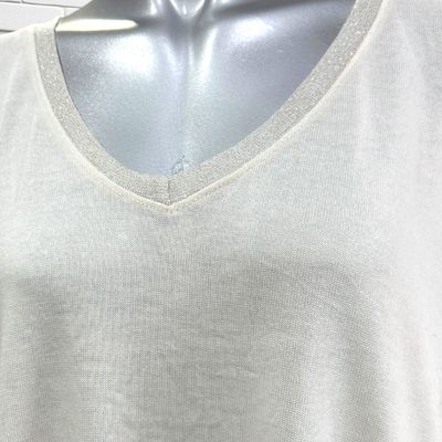 **HOY** Jersey de manga corte con lurex Talla Única Grande