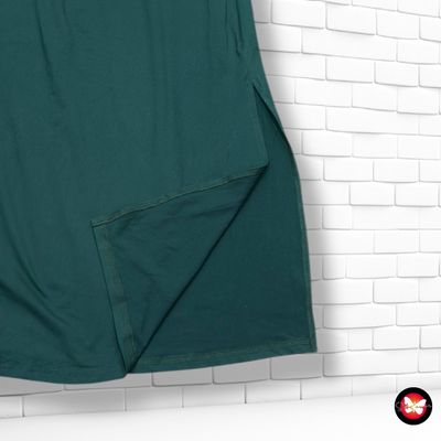 **HOY** Falda midi básica SHEIN CURVE color Verde Talla 0XL