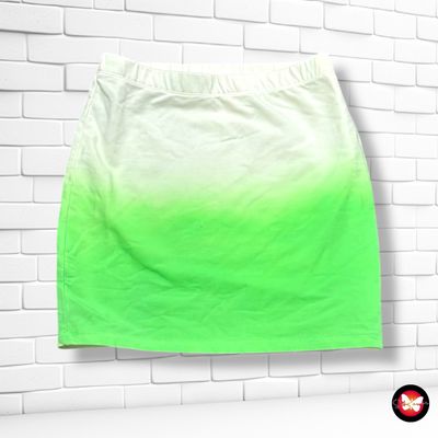 **HOY** Falda degradé FB SISTER color Crema y verde Talla M