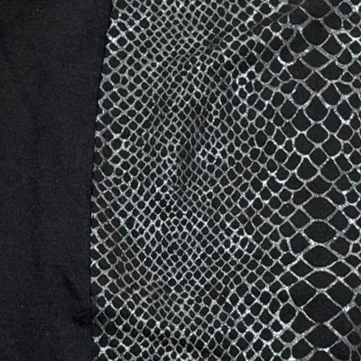 **HOY** Falda estampado serpiente H&amp;M color Negro Talla 36