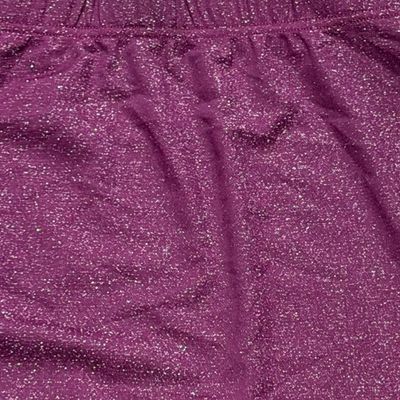 **HOY** Falda con lurex SHEIN color Uva Talla M