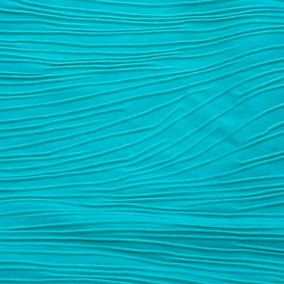 **HOY** Falda con relieve color Turquesa Talla S