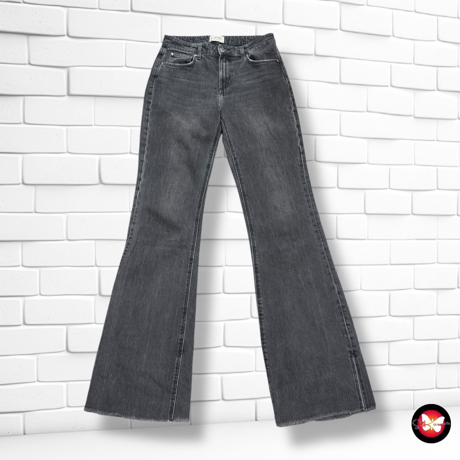 **HOY** Pantalón vaquero campana TALLY WEIJL color Negro Talla 38