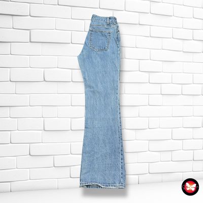 **HOY** Pantalón vaquero ancho de pierna H&amp;M color Azul Talla 34