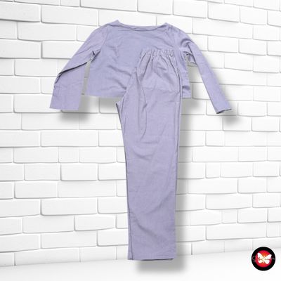 **HOY** Conjunto blusa + pantalón color Lavanda Talla L