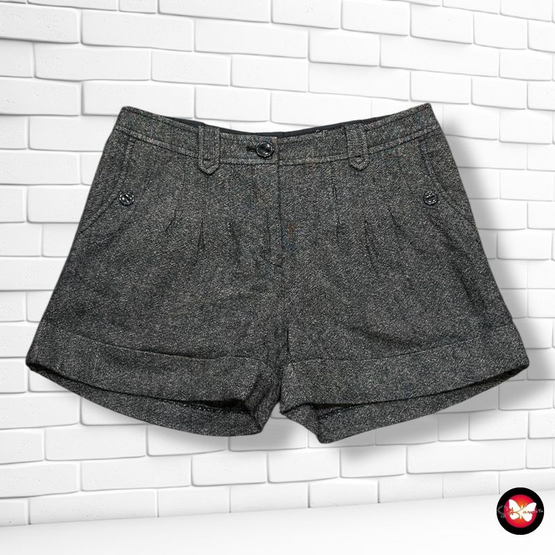 **HOY** Short de paño H&amp;M color Gris Talla 40