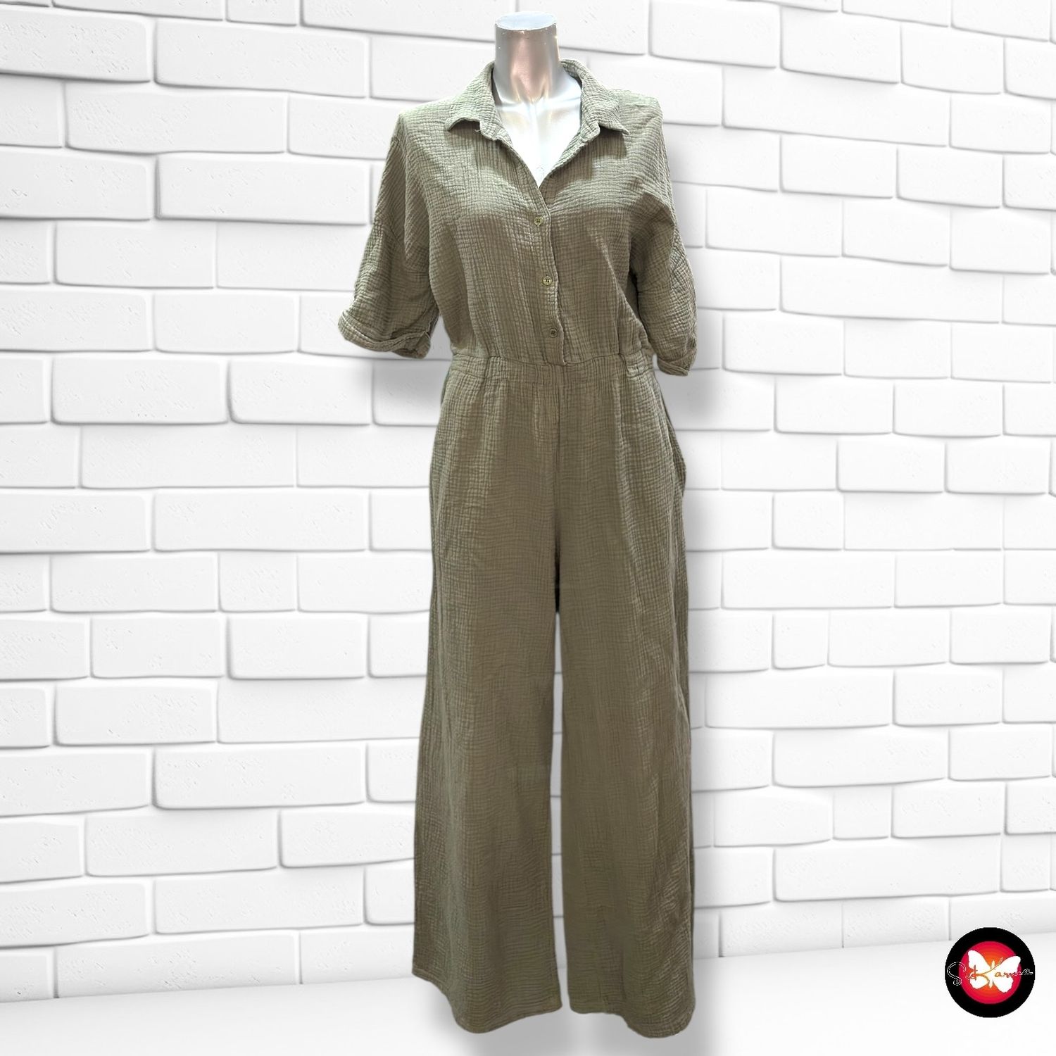 **HOY** Mono largo  color Verde Talla ÚNICA