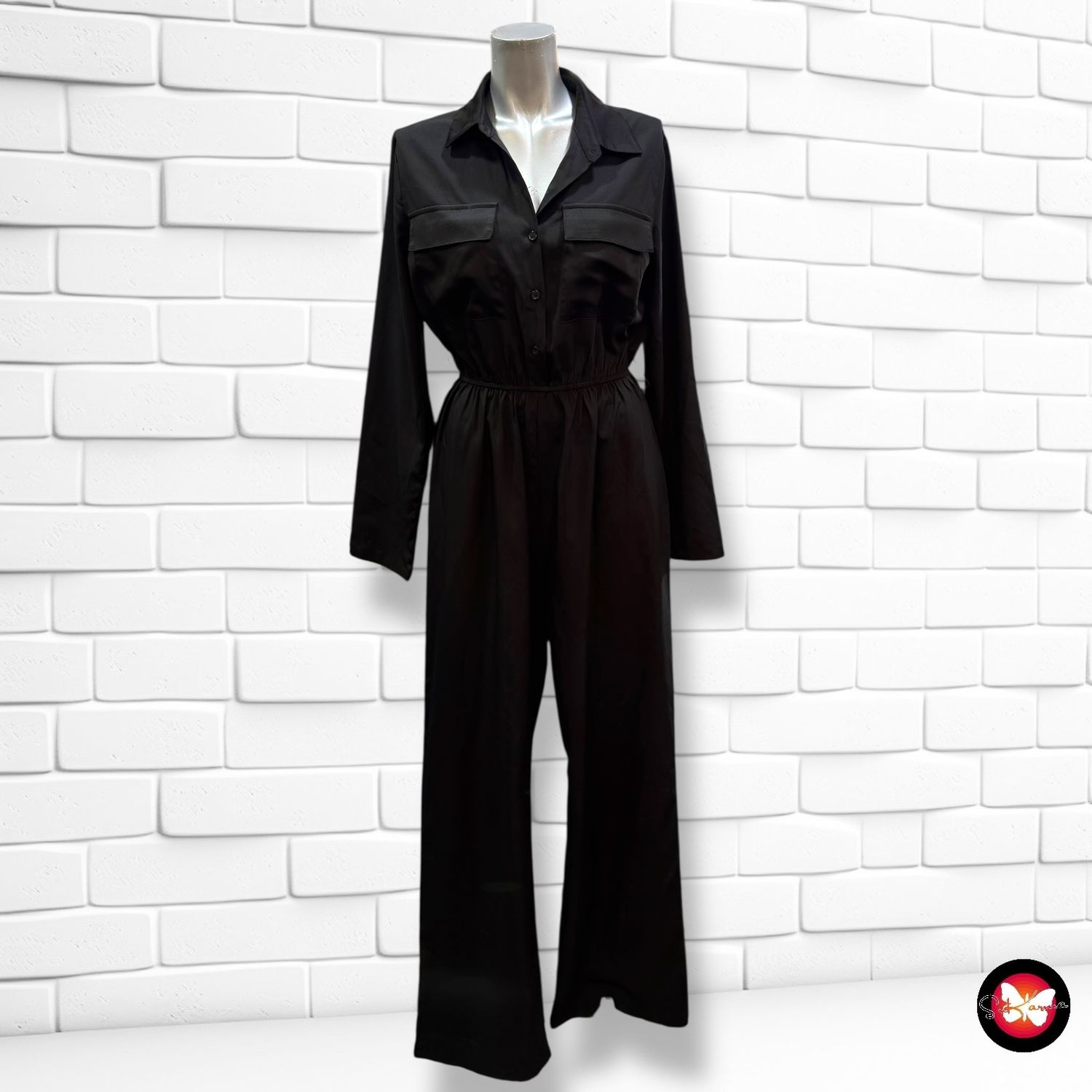 **HOY** Mono largo SHEIN color Negro Talla S