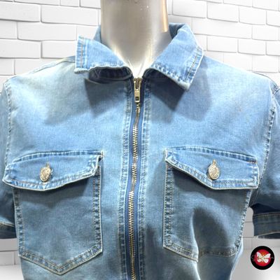 **HOY** Mono largo vaquero color Azul Talla S