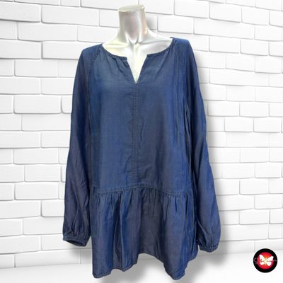 **HOY** Blusón JOHN BANER color Azul Vaquero Talla 48