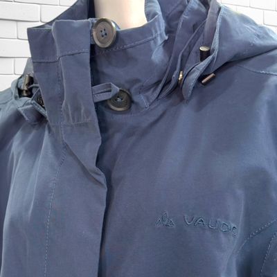 **HOY*Chaqueta de entretiempo impermeable VAUDE color Azul marino Talla L/XL