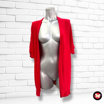 Chaqueta de punto LAURA CLEMENT color Rojo Talla ÚNICA