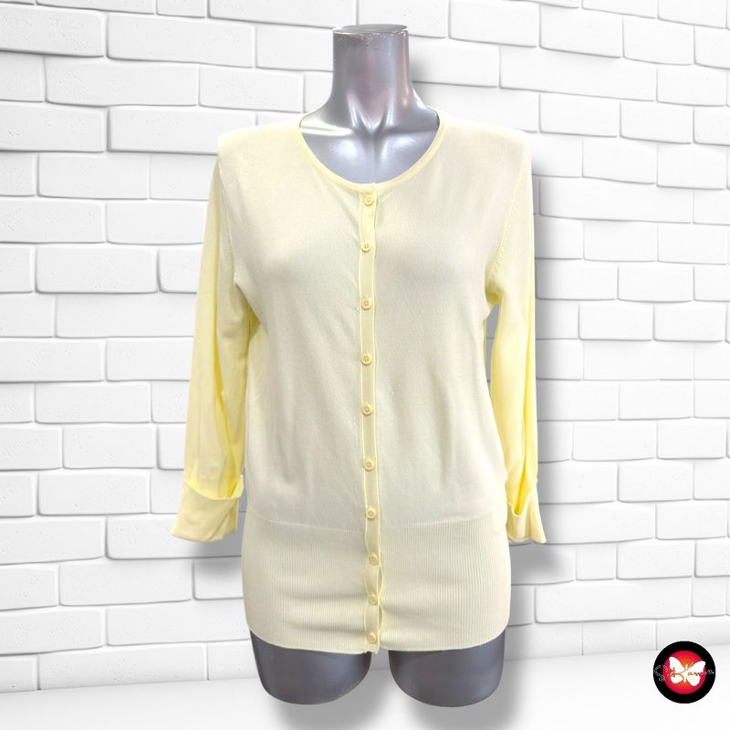 **HOY** Chaqueta de punto ZARA color Amarillo Talla M