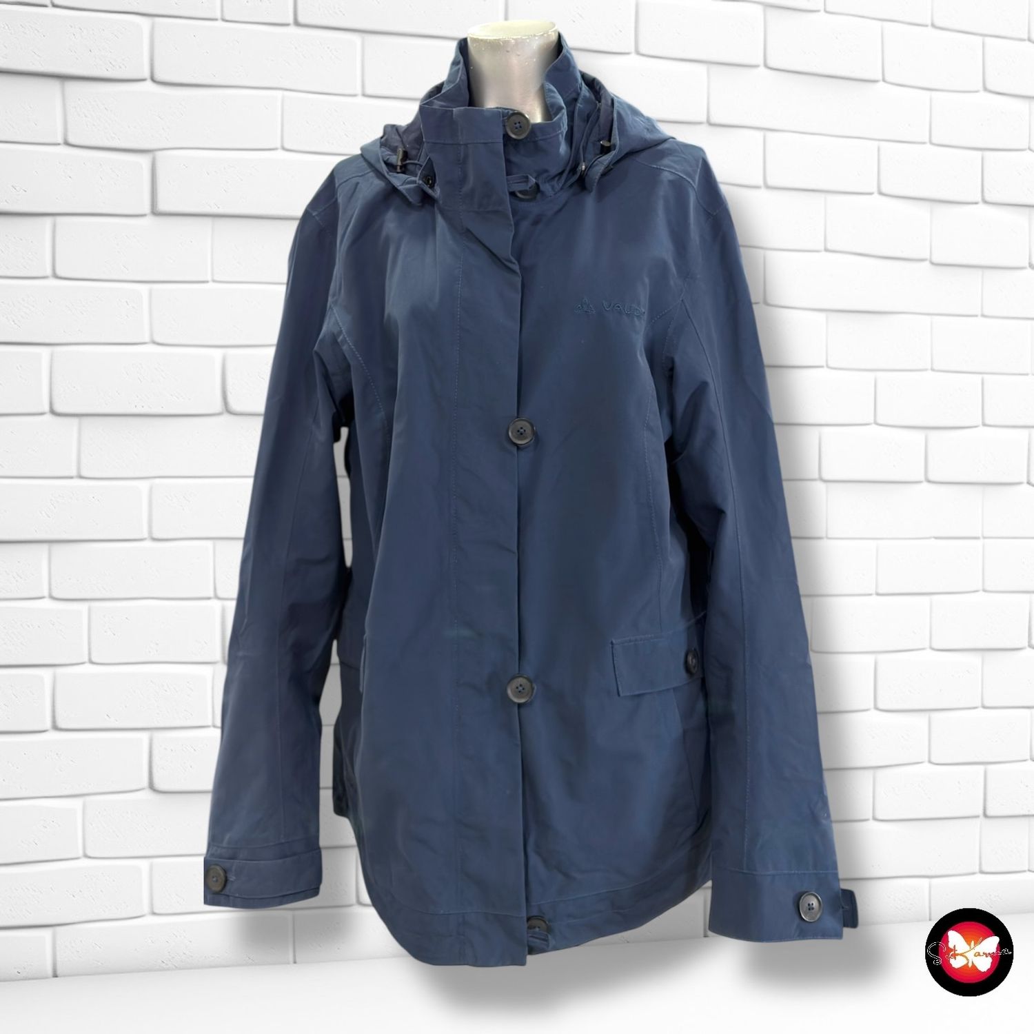 **HOY** Chaqueta de entretiempo impermeable VAUDE color Azul marino Talla L/XL