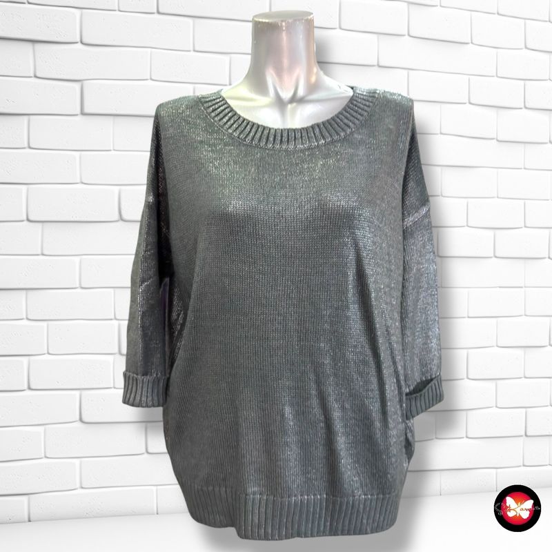 **HOY** Jersey de media manga ETAM color Gris y plateado Talla S
