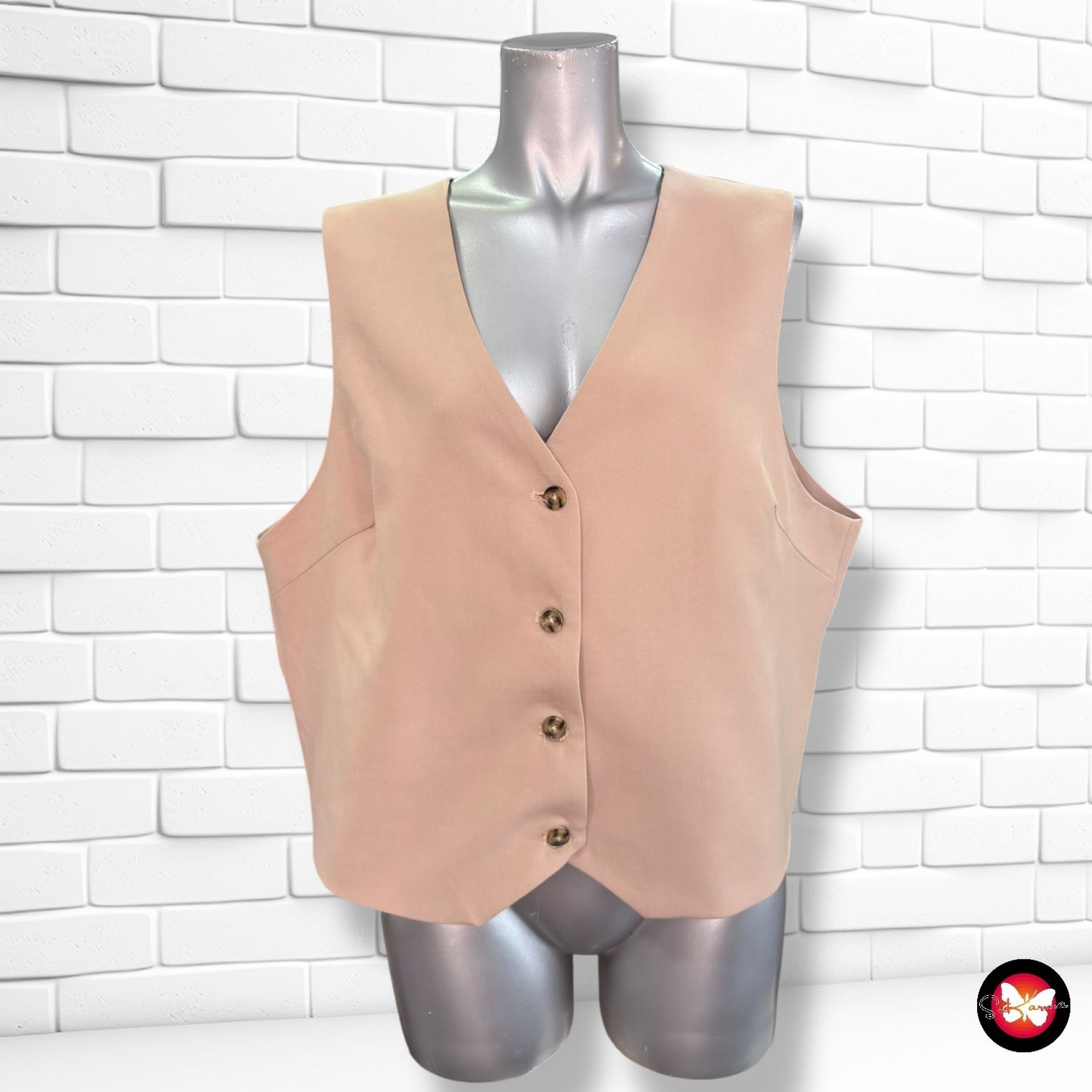 **HOY** Chaleco office PAGEONE color Beige Talla 46