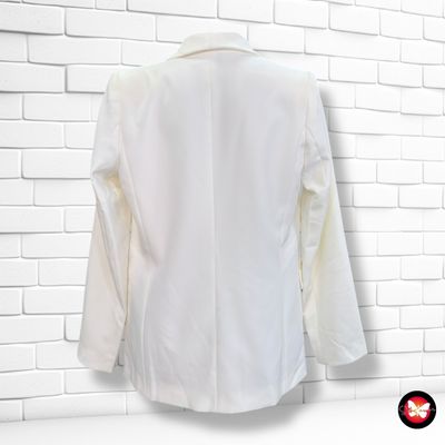 **HOY** Blazer básica OLIMARA color Blanco Talla 38