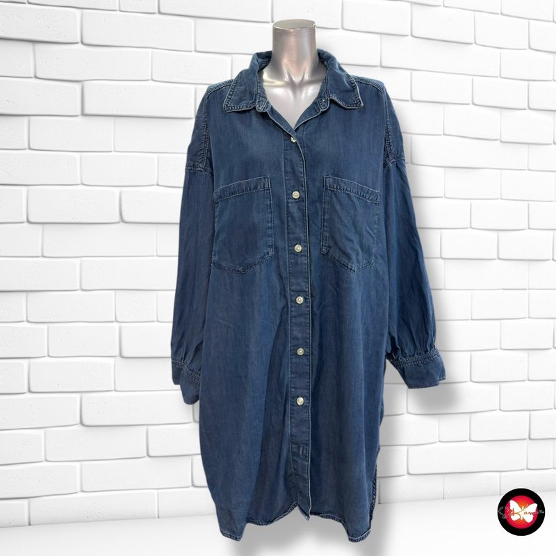 Camisola vaquera H&amp;M color Azul Talla L