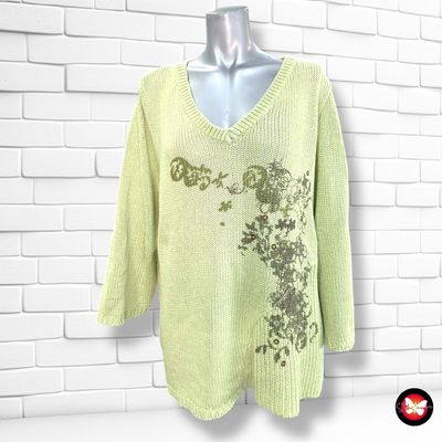 **HOY** Jersey de media manga CHRISTINE LAURE color Verde Talla L/XL