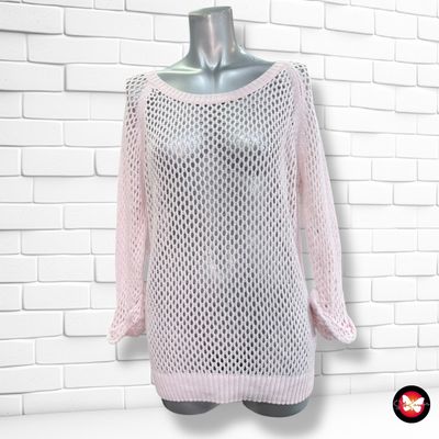 **HOY** Jersey de ganchillo COLOURS OF THE WORLD color Rosa Talla S