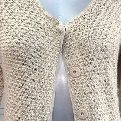 **HOY** Chaqueta de punto midi PURDEY color Beige Talla S