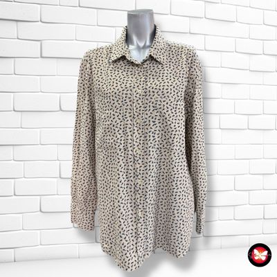 **HOY** Camisa de pana LLOYD’S color Beige y azul Talla 44