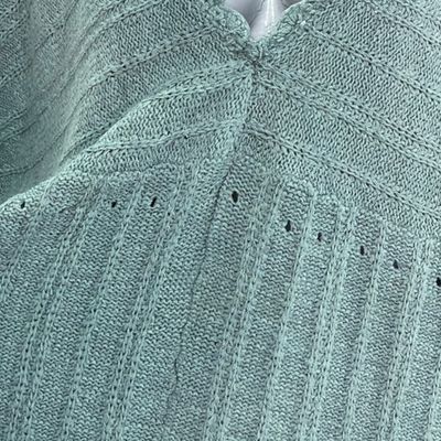 **HOY** Jersey de ganchillo ZENDRA color Verde Talla L/XL