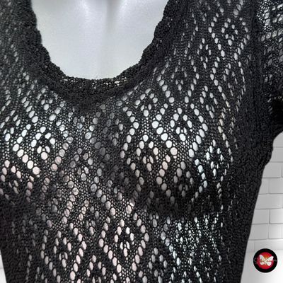 **HOY** Jersey de ganchillo PULL COLLECTION color Negro Talla 40