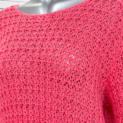 **HOY** Jersey de ganchillo  color Coral Talla S/M