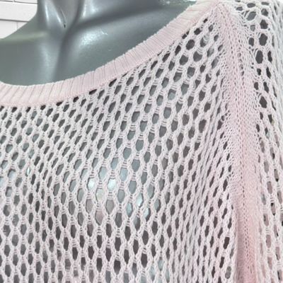 **HOY** Jersey de ganchillo COLOURS OF THE WORLD color Rosa Talla S