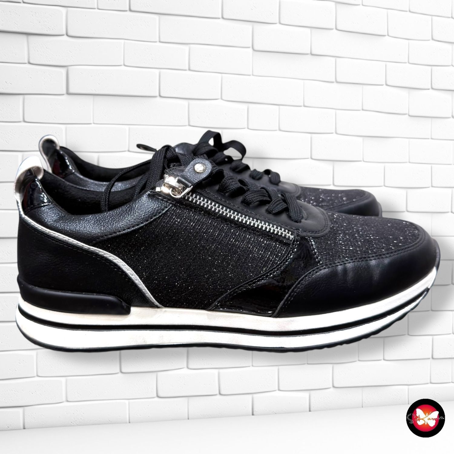 **HOY** Zapatillas con lurex T40
