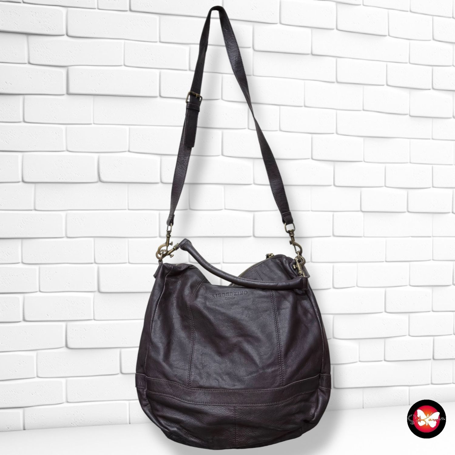 **HOY** Bolso de hombro / bandolera de piel LIEBESKIND color Marrón Talla GRANDE