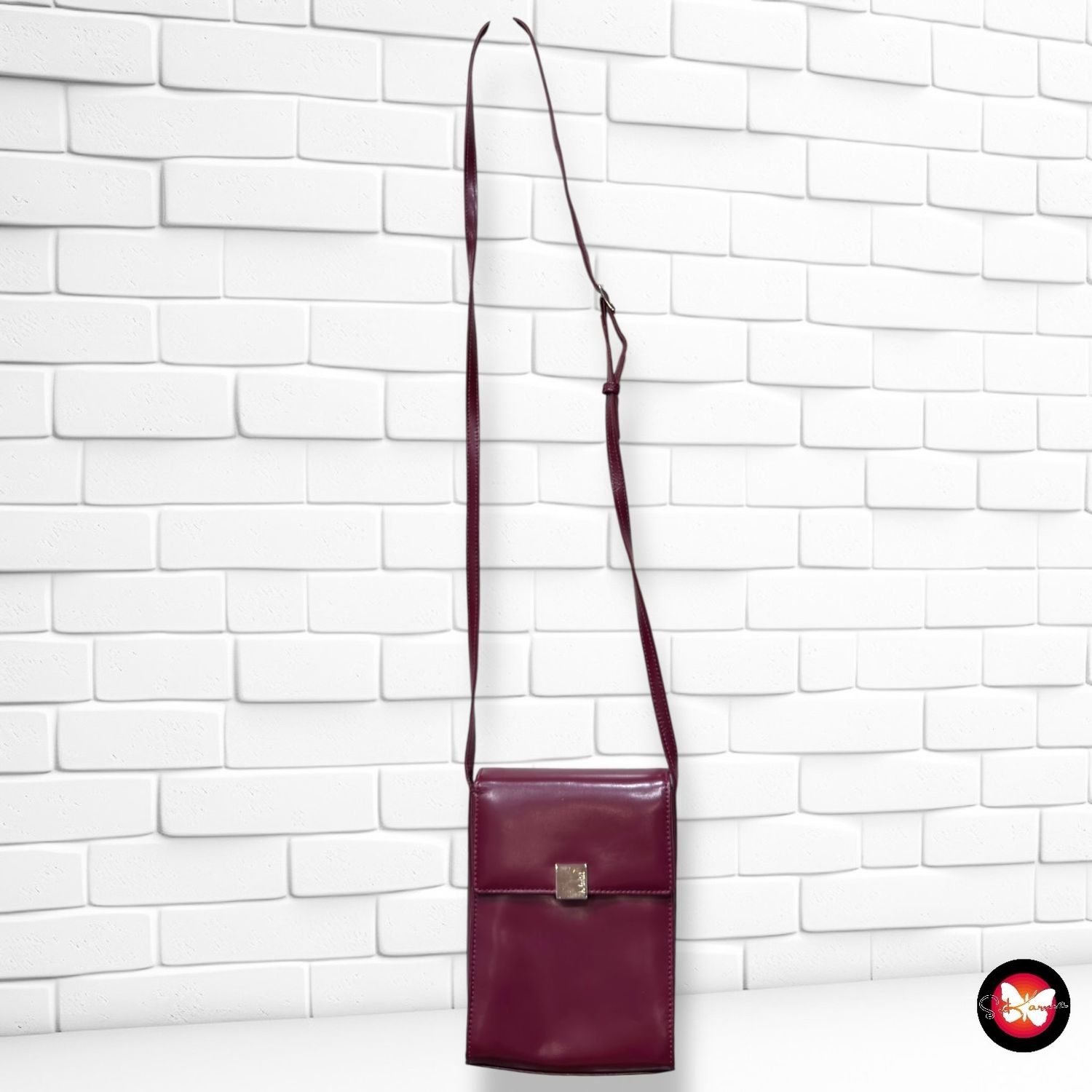 **HOY** Bolsito bandolera  color Granate Talla PEQUEÑO