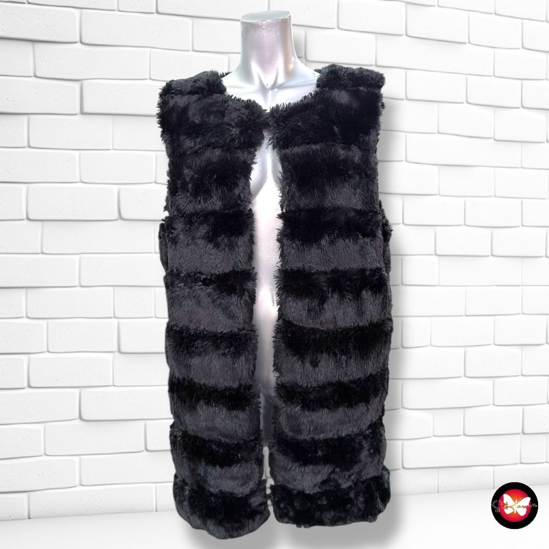 **HOY** Chaleco de pelo BELOVED color Negro Talla S