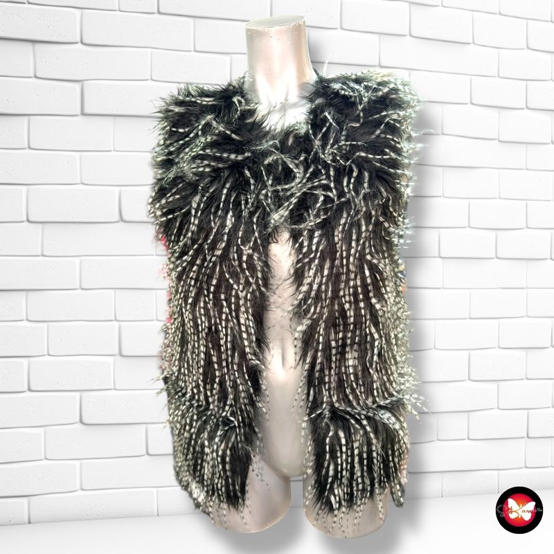 **HOY** Chaleco de pelo y punto LOSAN color Gris oscuro Talla S