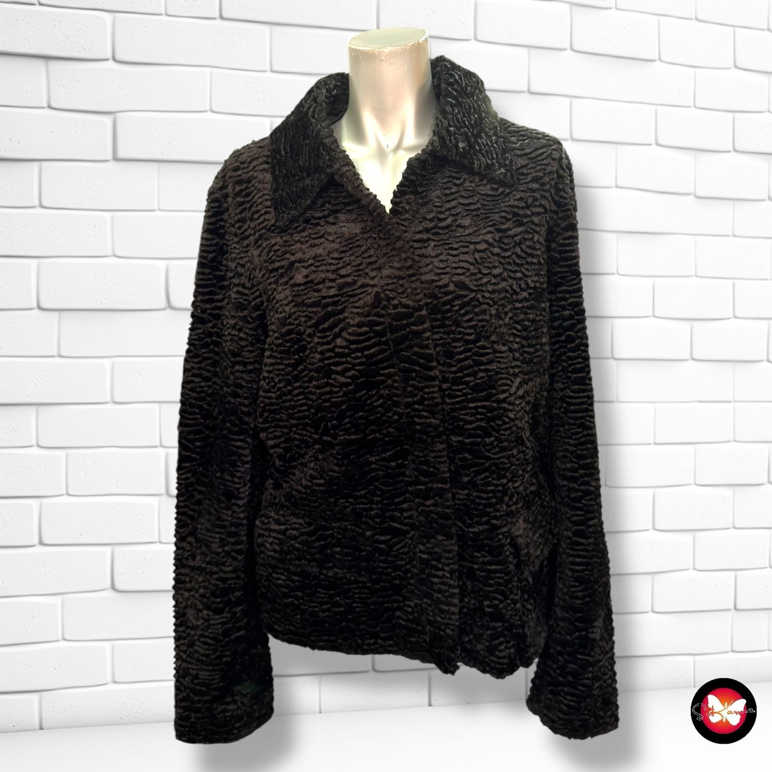 **HOY** Abrigo de pelo COMMA, color Negro Talla 40