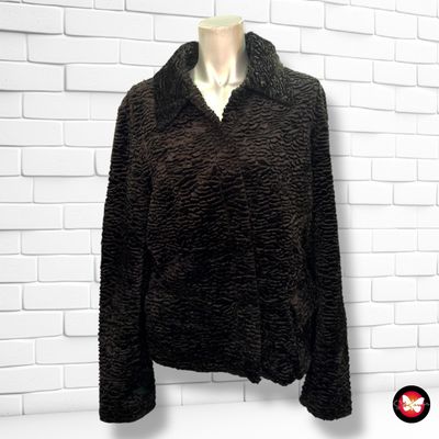 **HOY** Abrigo de pelo COMMA, color Negro Talla 40